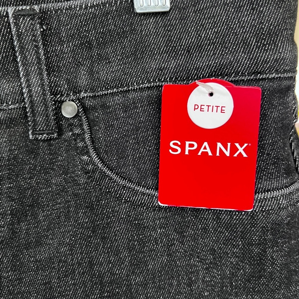 SPANX Black and White Striped Pants - Picture 3 of 4